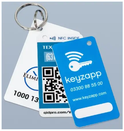 GoToTags Custom NFC Sticker 55 mm x 27 mm Square