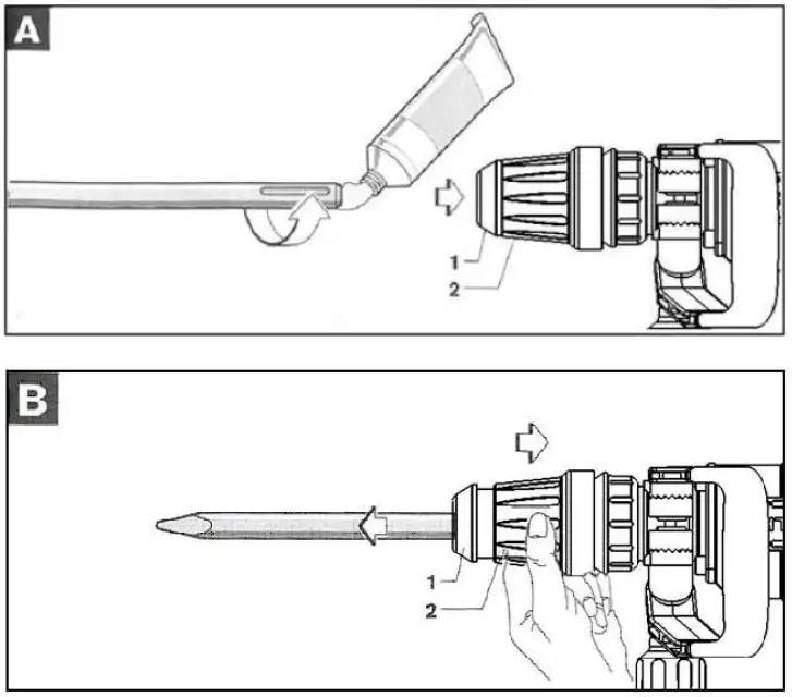 TOTAL TH215002 Demolition Hammer - fig 1