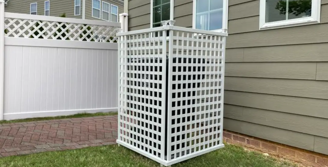 Enclo Zp19047 Vinyl Privacy Lattice Screen Instruction Manual