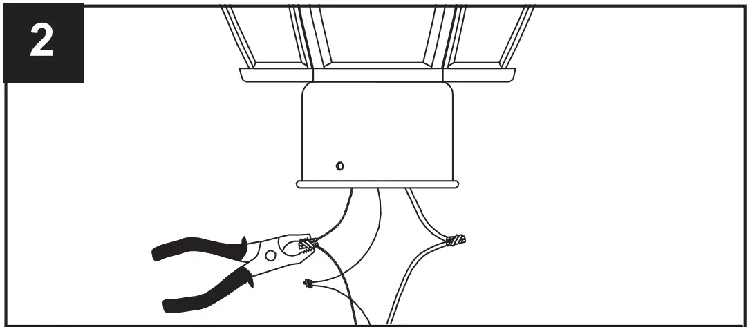 allen roth KDN1802A 21.63 Inch Matte Black Traditional Light Post Lantern - FIG 6