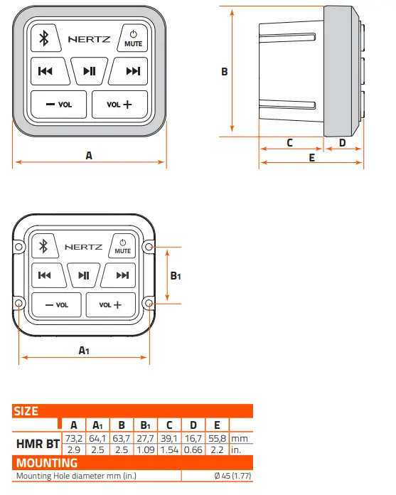HERTZ-HMR-BT-Waterproof-Bluetooth-Receiver-4