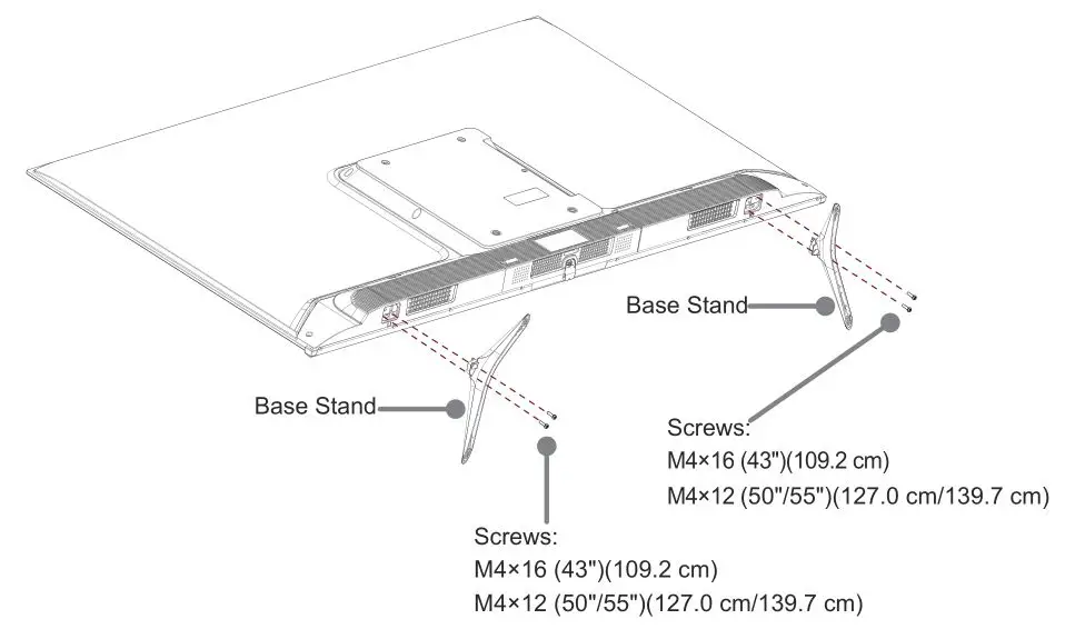Hisense A60GV 65 Inch VIDAA Smart 4K UHD TV - 43,50,55 (109.2 cm 127.0 cm 139.7 cm)