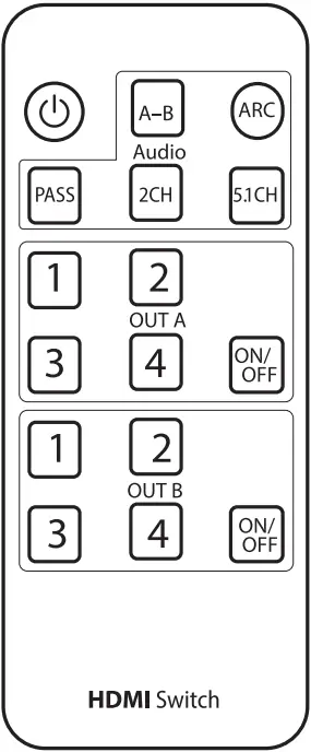 FeinTech HDMI 2.1 Matrix Switch 4X2 plus Audio Extractor 03