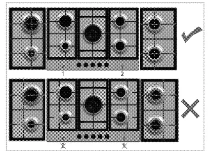 beko HIAW75225SXE Stainless Steel Built-in 75 cm Gas 16