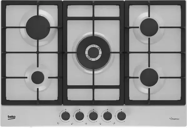 beko HIAW75225SXE Stainless Steel Built-in 75 cm Gas - Copy