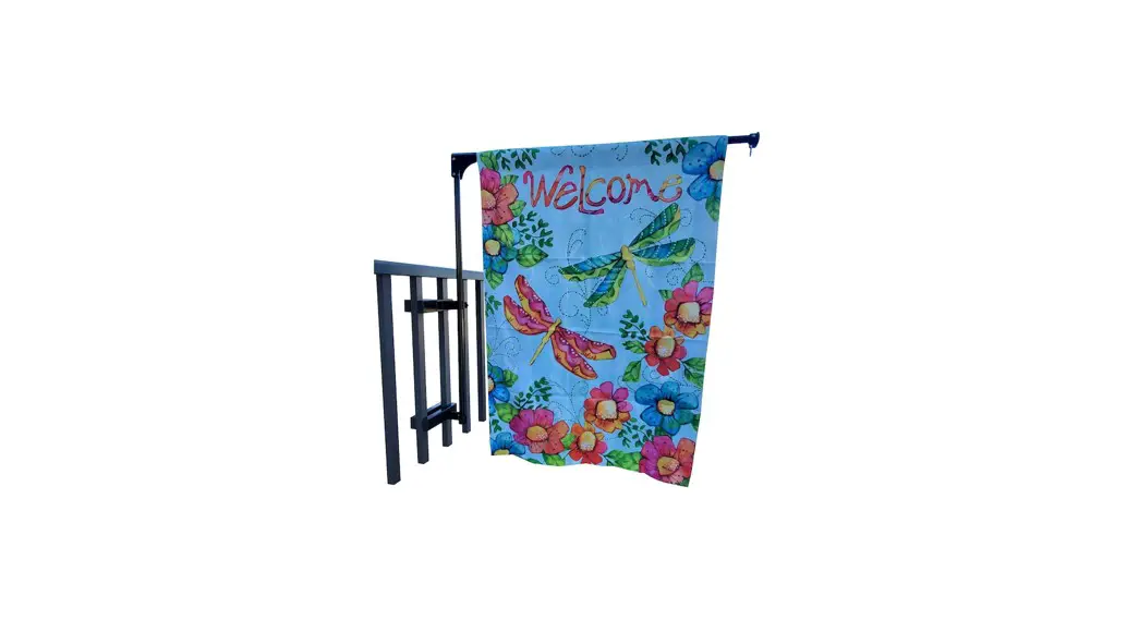 Hold It Mate 00755 Powder Coated Steel Metal Garden Flag Pole Instruction Manual