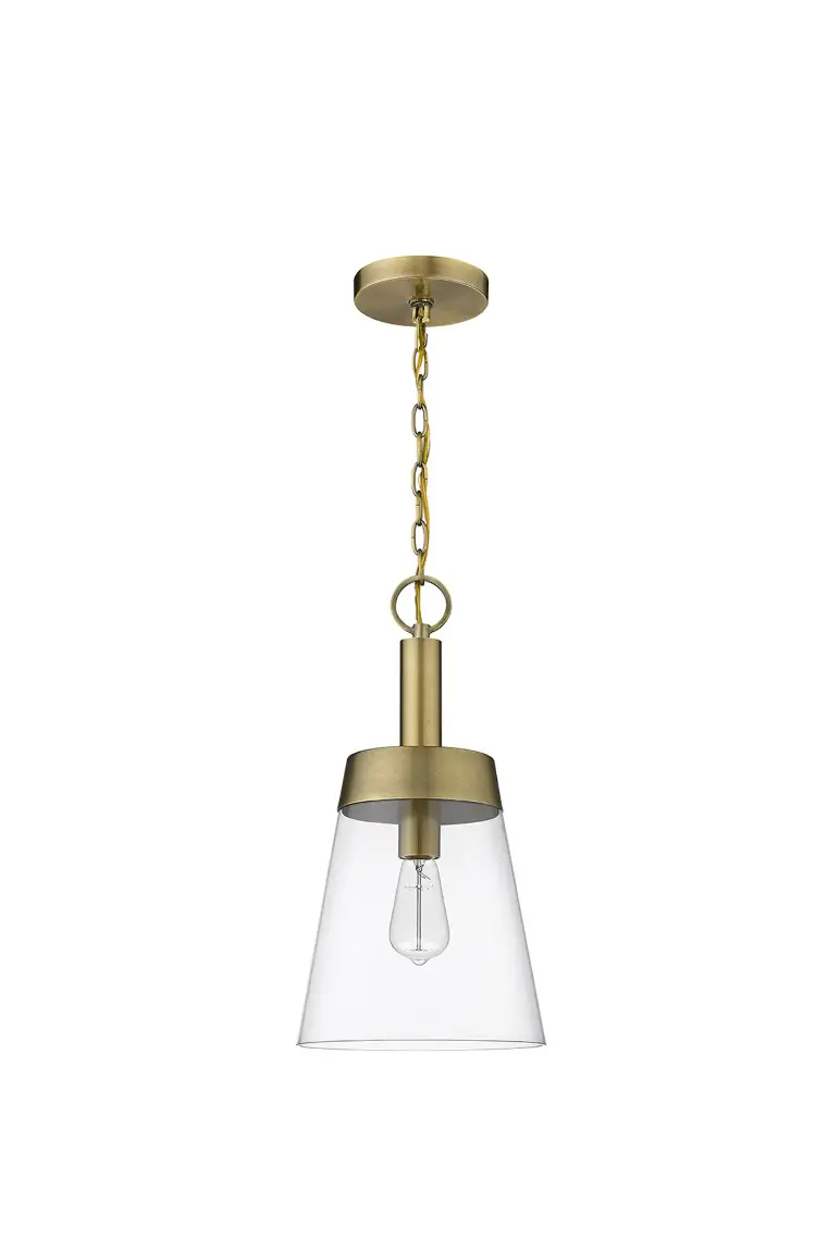 Signature Hardware 951706 Casanel Clear Glass Bell Pendant Light Instruction Manual