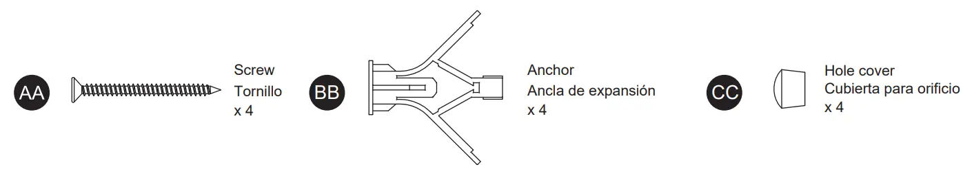 allen-roth-46320WPDLG-5-Hook-27.01-in-x-11.77-in-H-Tabacco-Decorative-Wall-Hook-fig-5