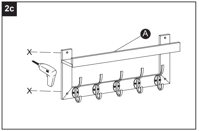 allen-roth-46320WPDLG-5-Hook-27.01-in-x-11.77-in-H-Tabacco-Decorative-Wall-Hook-fig-9