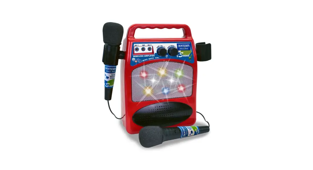 Bontempi 48 6000 Wireless Amplifier With 2 Microphones Owner's Manual Bontempi 48 6000 Wireless Amplifier With 2 Microphones Owner's Manual