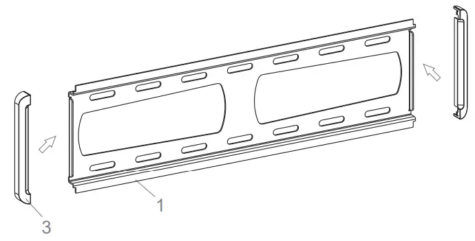HAGOR 8415 BL Tilt 400 Wall Mount - fig1