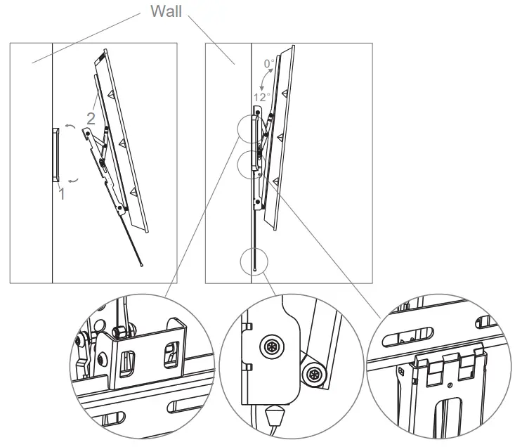 HAGOR 8415 BL Tilt 400 Wall Mount - fig6