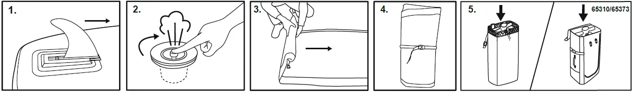 Bestway 65310 Hydro Force Freesoul Tech Inflatable Convertible Stand Up Paddleboard and Kayak Set 02