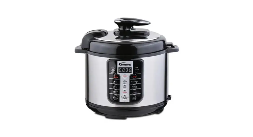 Powerpac Ppc611 Electric Pressure Cooker User Manual