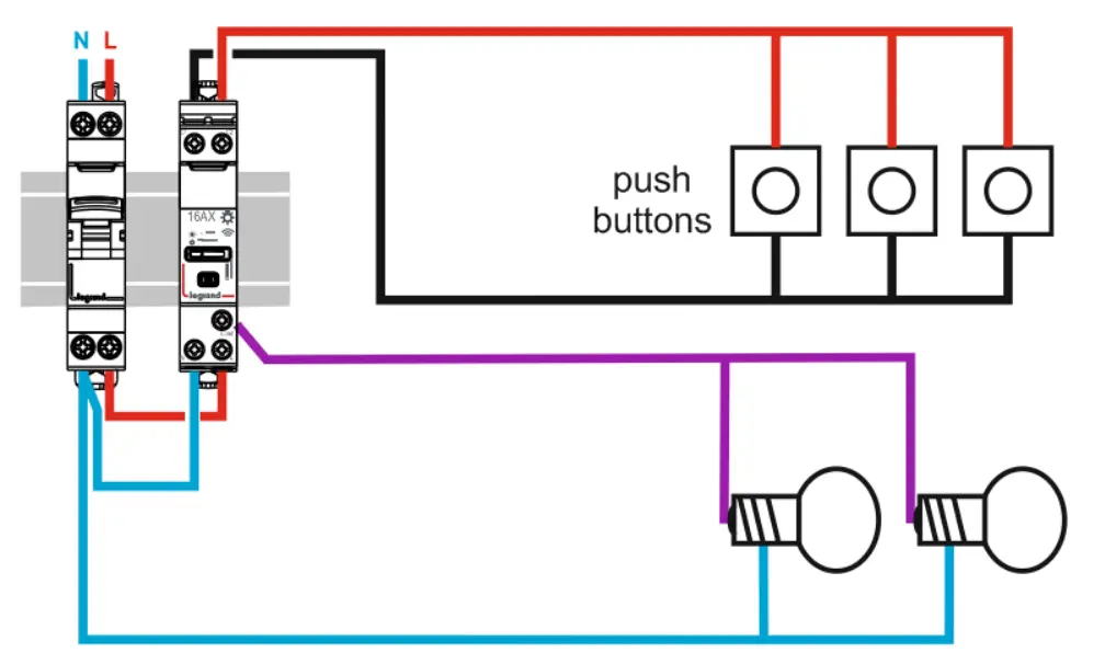 Wiring diagrams for existing installation