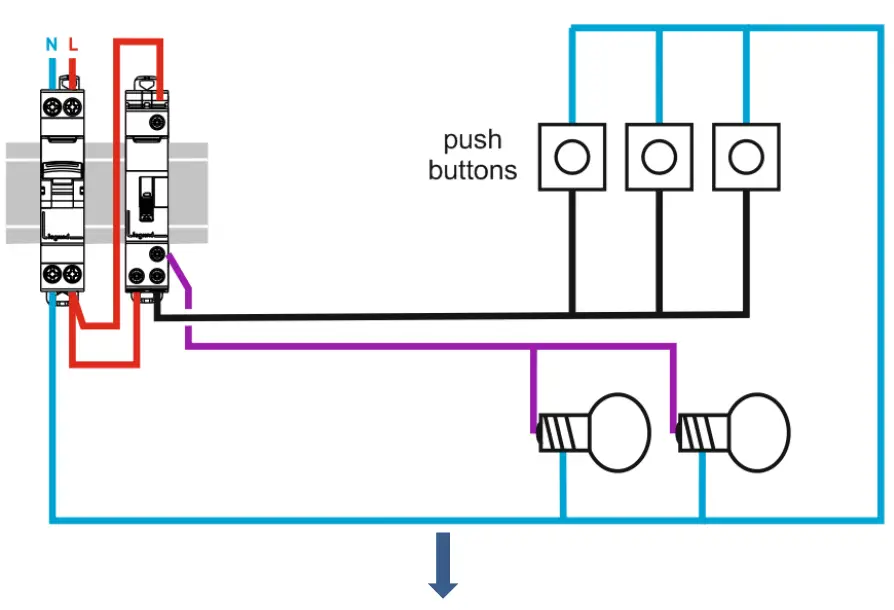 Wiring diagrams for existing installation