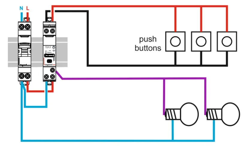 Wiring diagrams for existing installation