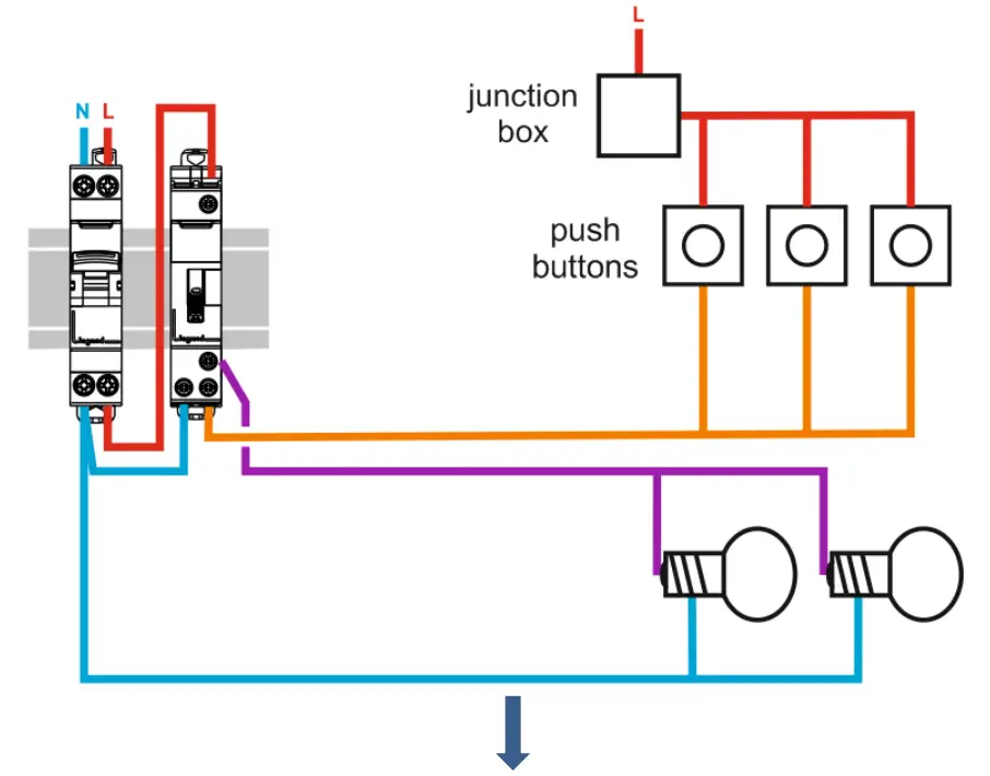 Wiring diagrams for existing installation