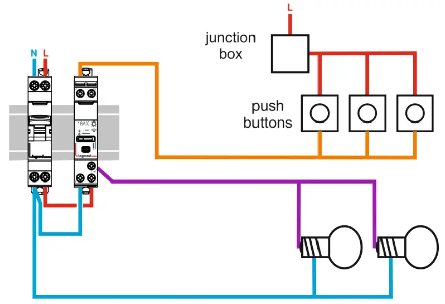 Wiring diagrams for existing installation