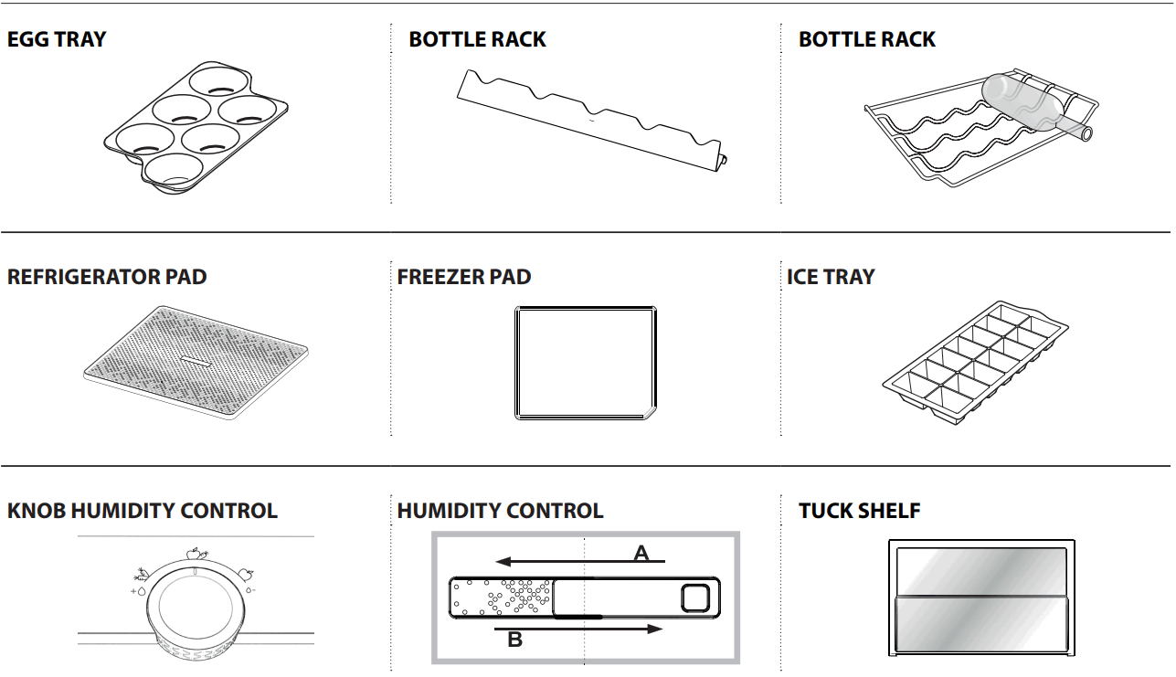Whirlpool WHC18T311HK Built In 2 Door Bottom Mount Fridge Freezer - fig 13