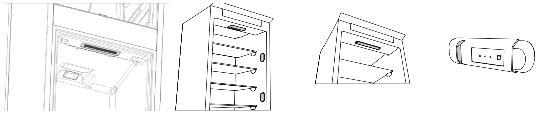 Whirlpool WHC18T311HK Built In 2 Door Bottom Mount Fridge Freezer - fig