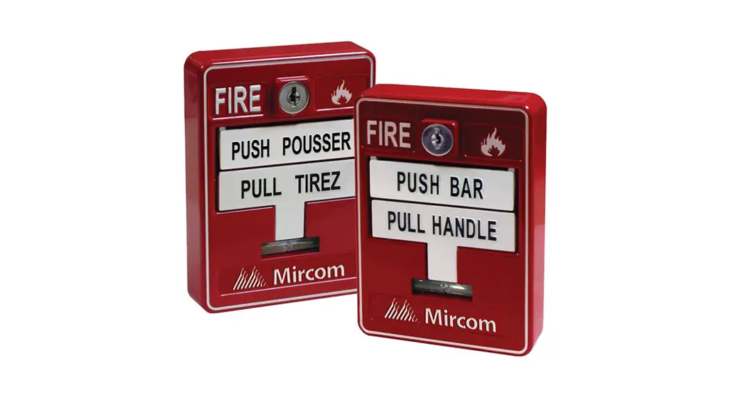 Mircom Ms-700mpu Series Fire Alarm Manual Station User Manual