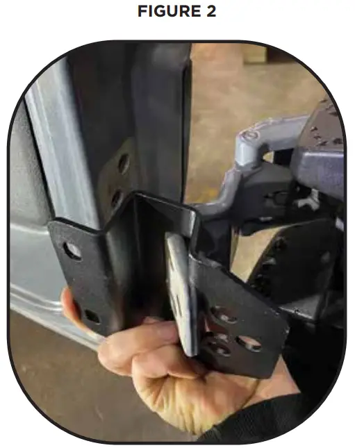 FVCO TR1104B Transit Rear Tire Carrier - FIGURE 2