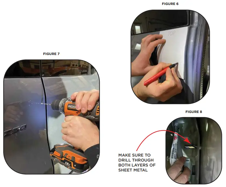 FVCO TR1104B Transit Rear Tire Carrier - FIGURE 7