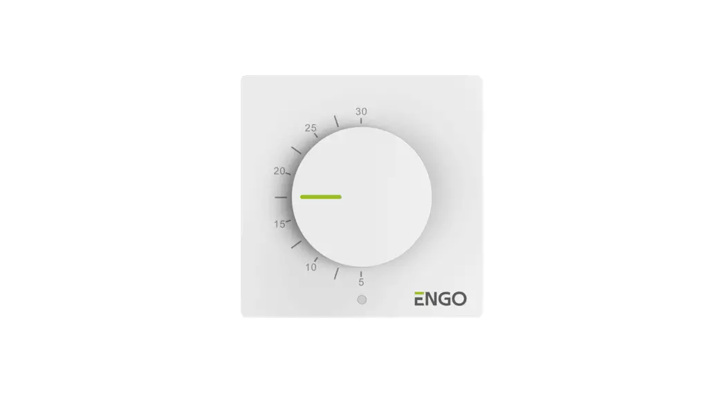 Engo Esimple230w Simple Non Programmable Wired Thermostat User Guide