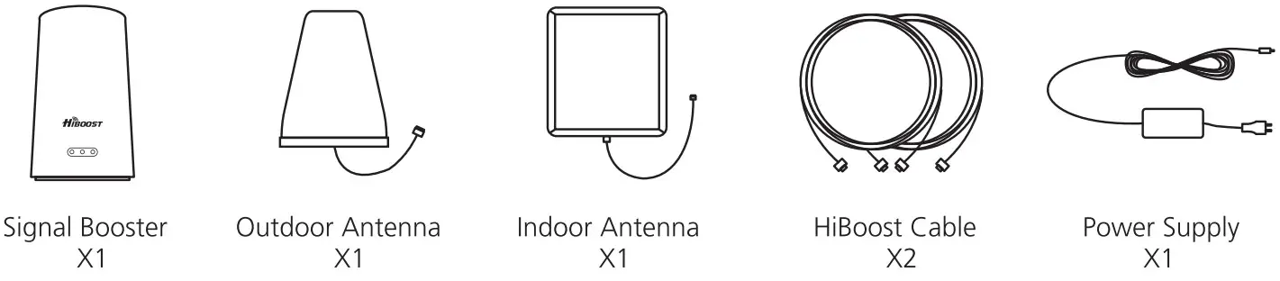 HiBOOST Home Dot Cell Phone Booster - Dot Fig 1