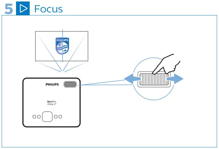 PHILIPS NPX442INT NeoPix Easy 2 Home Projector - Fig 5