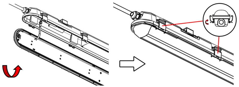 V-TAC 20214 LED Waterproof Fitting M-Series 1500mm -FIG 18