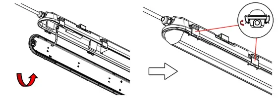 V-TAC 20214 LED Waterproof Fitting M-Series 1500mm -FIG 7