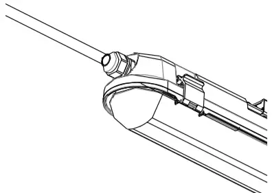 V-TAC 20214 LED Waterproof Fitting M-Series 1500mm -FIGP 7