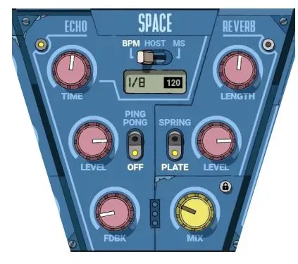 WAVES Retro Fi User Guide - SPACE MODULE