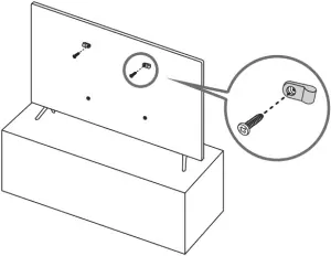 UA43AU7000 - Preventing from falling 1