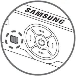 UA43AU7000 - Setting the sound sensor 1