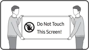 UA43AU7000 - WARNING 2