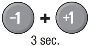 ADJUSTING THE TEMPERATURE