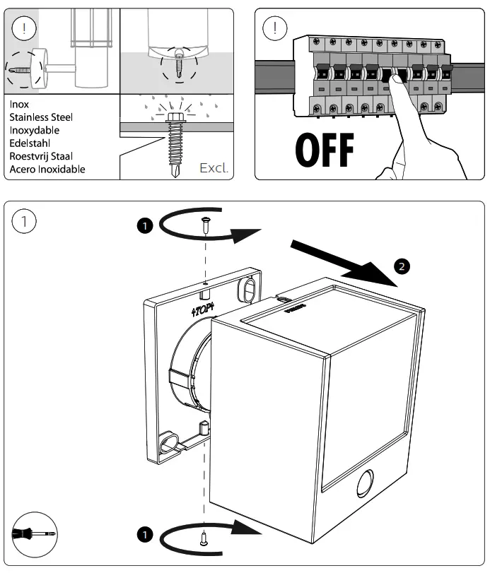 PHILIPS MA 173173016 Macaw MyGarden Black - FIG 1