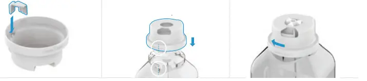 VARRAM VRPD2001 Stain-Less Bowl Cleaning- Assembly 2