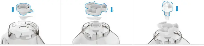 VARRAM VRPD2001 Stain-Less Bowl Cleaning- Assembly