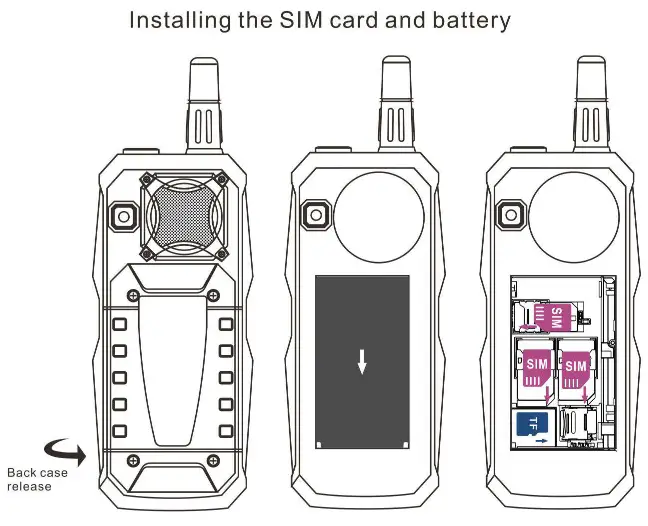CORN MT202 Satelital Q Feature Phone - over view 1