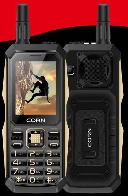 CORN MT202 Satelital Q Feature Phone - warning