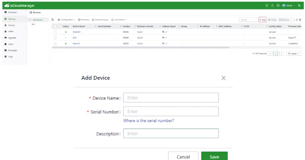 inhand ER805 5G Cloud Management Based Edge Router fig 18