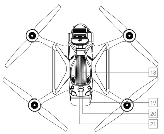 Aircraft annotated diagram