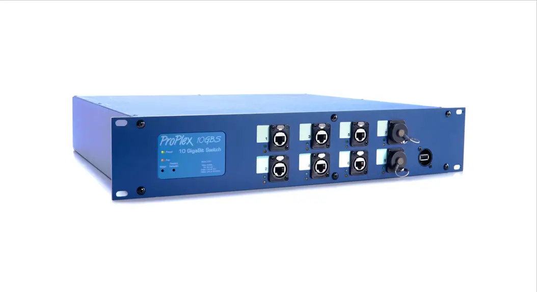 Proplex Gbs 10-port Reconfigurable Gigabit Switch User Manual