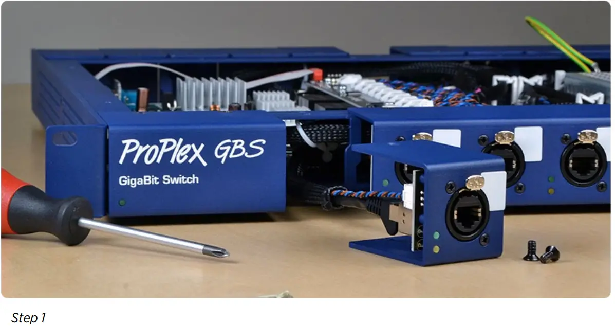 ProPlex GBS 10 Port Reconfigurable Gigabit Switch - MODULE