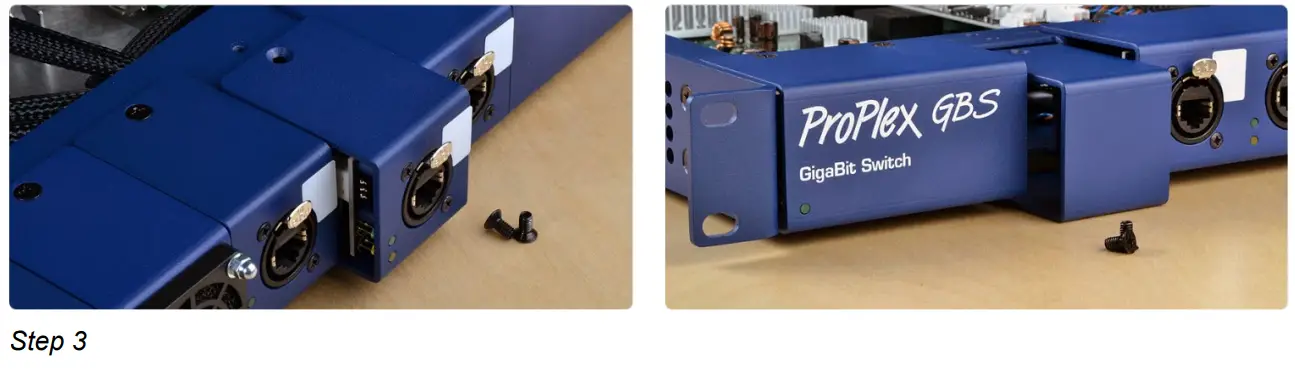 ProPlex GBS 10 Port Reconfigurable Gigabit Switch - Step 3