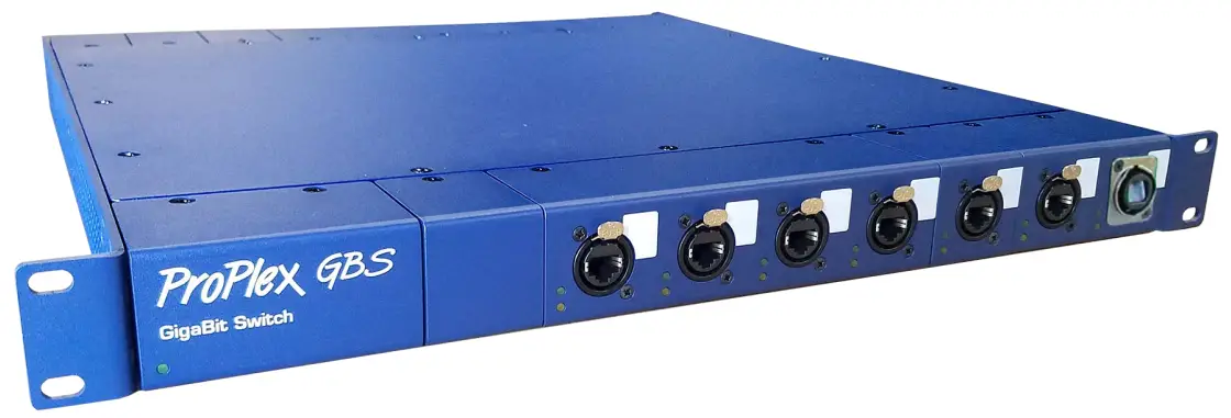 ProPlex GBS 10 Port Reconfigurable Gigabit Switch